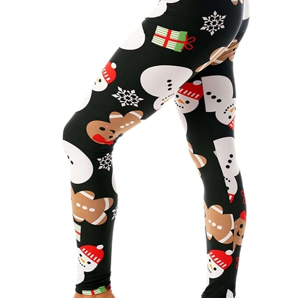 Christmas Leggings, Size L, NEW! - Picture 2 of 3